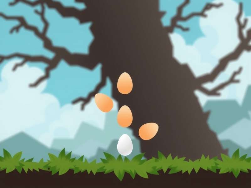 Egg Toss Game in Action